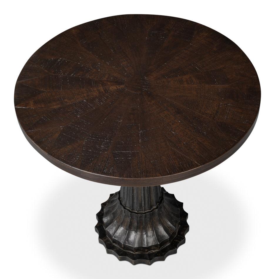 Sarreid Alister Round End Table ACCENT TABLES