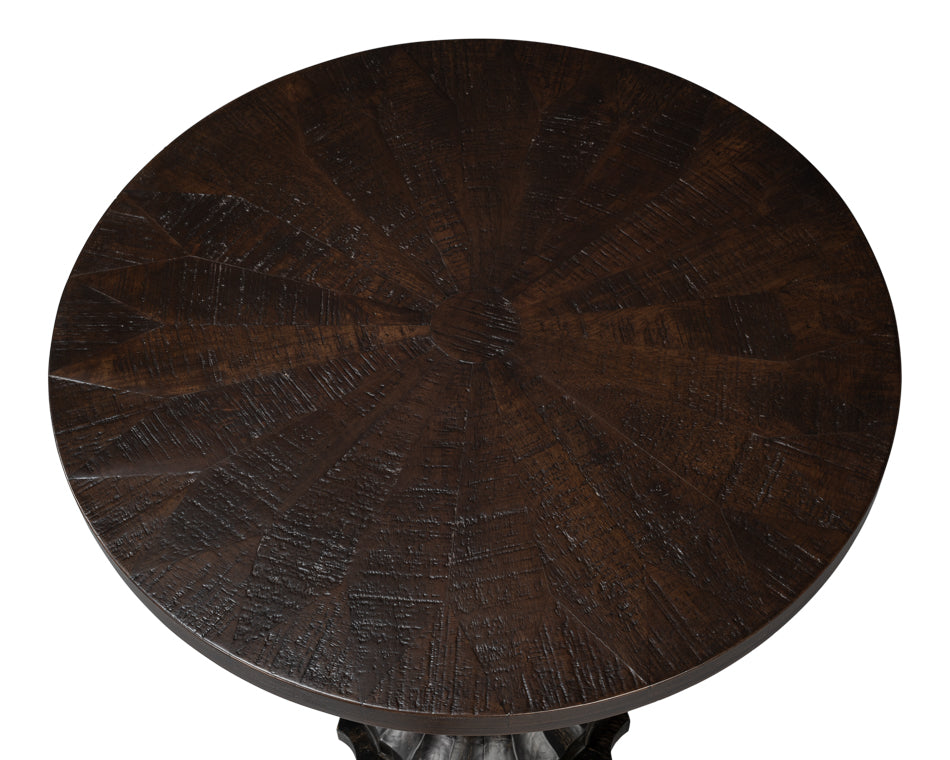 American Home Furniture | Sarreid - Alister Round End Table
