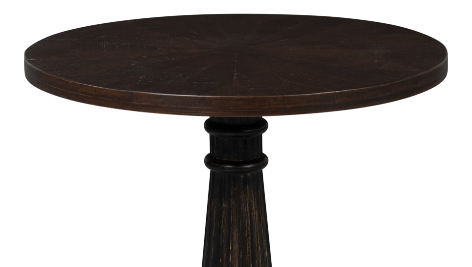 American Home Furniture | Sarreid - Alister Round End Table