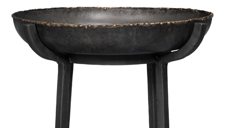 American Home Furniture | Sarreid - Beckham Round End Table