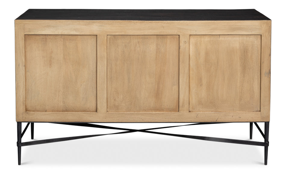 American Home Furniture | Sarreid - Luke 3 Door Sideboard