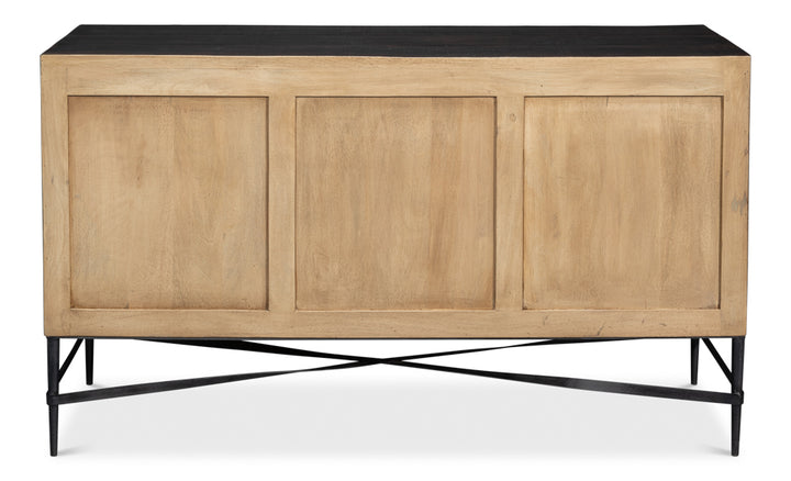 American Home Furniture | Sarreid - Luke 3 Door Sideboard