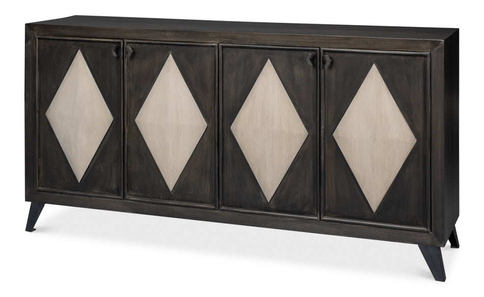 American Home Furniture | Sarreid - Selma 4 Door Sideboard