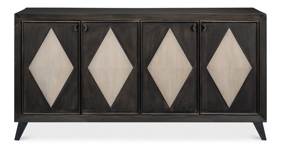 American Home Furniture | Sarreid - Selma 4 Door Sideboard