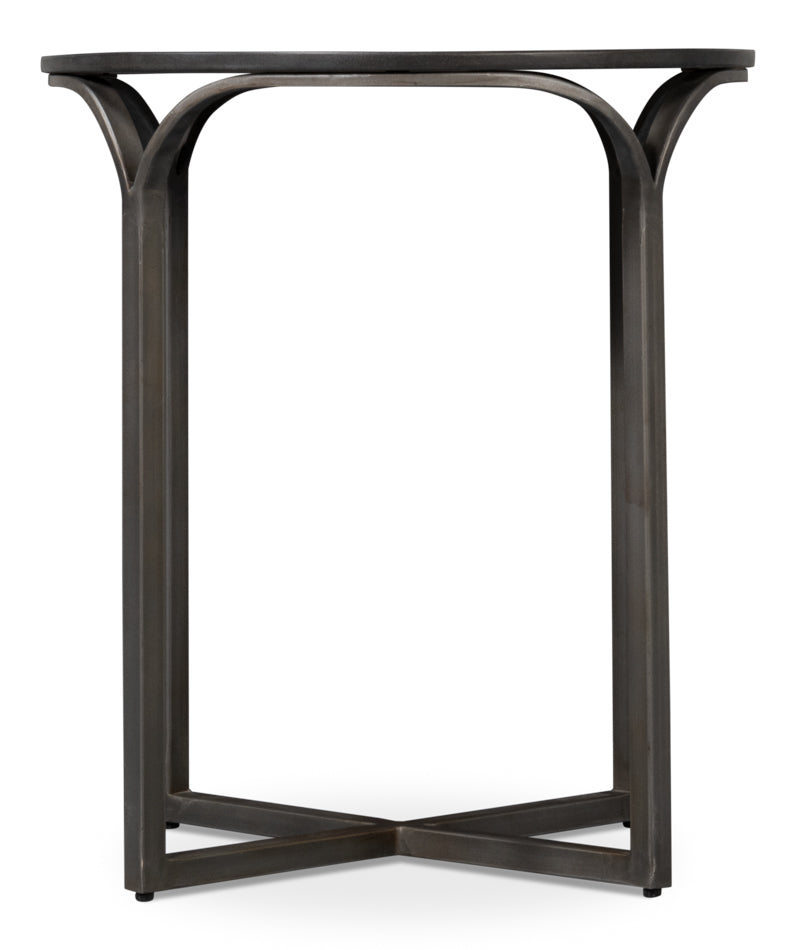 American Home Furniture | Sarreid - Jeromy Iron End Table