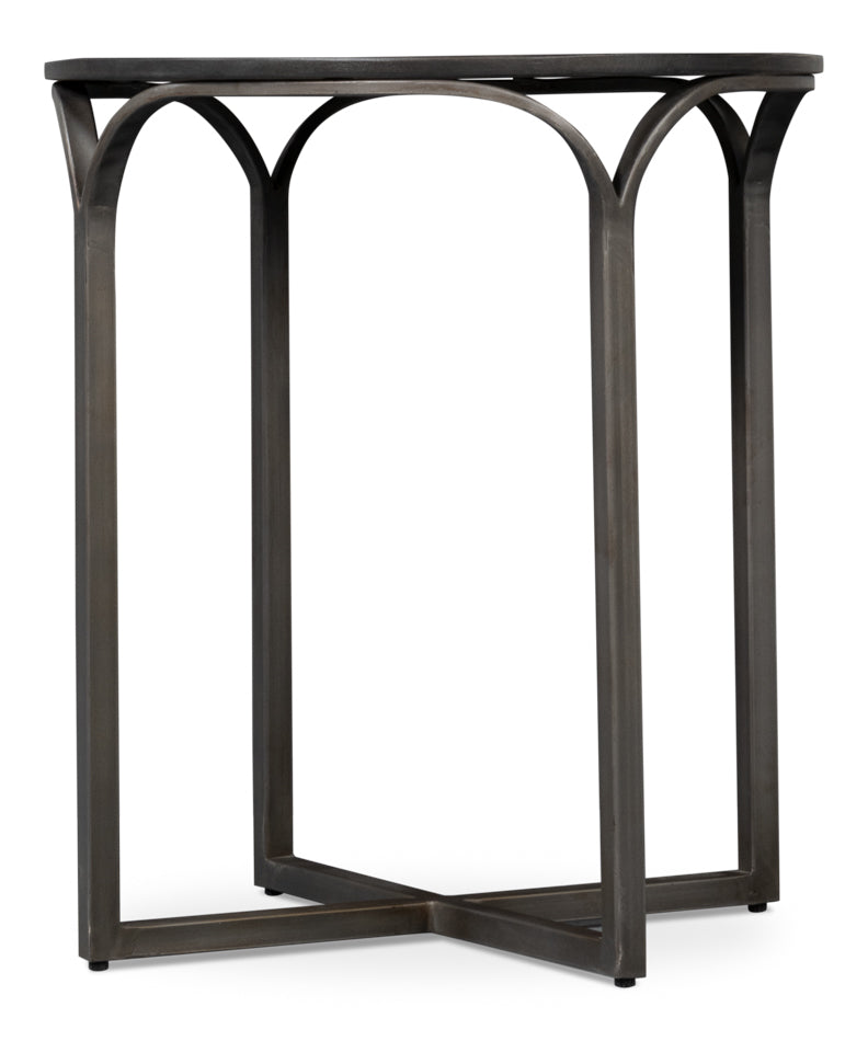 American Home Furniture | Sarreid - Jeromy Iron End Table