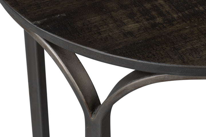 American Home Furniture | Sarreid - Jeromy Iron End Table