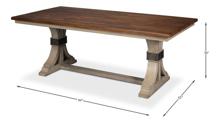 American Home Furniture | Sarreid - Dover Dining Table