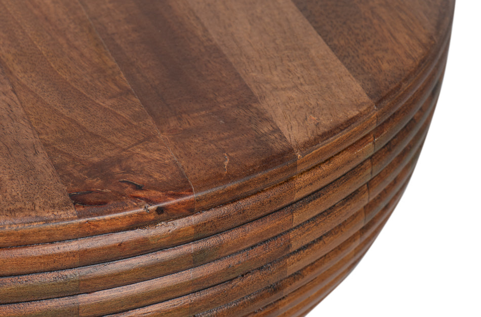 American Home Furniture | Sarreid - Kayan Wood End Table