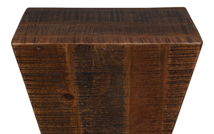 American Home Furniture | Sarreid - Manny Wood End Table