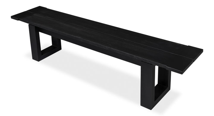 American Home Furniture | Sarreid - Bryce Wood Bench