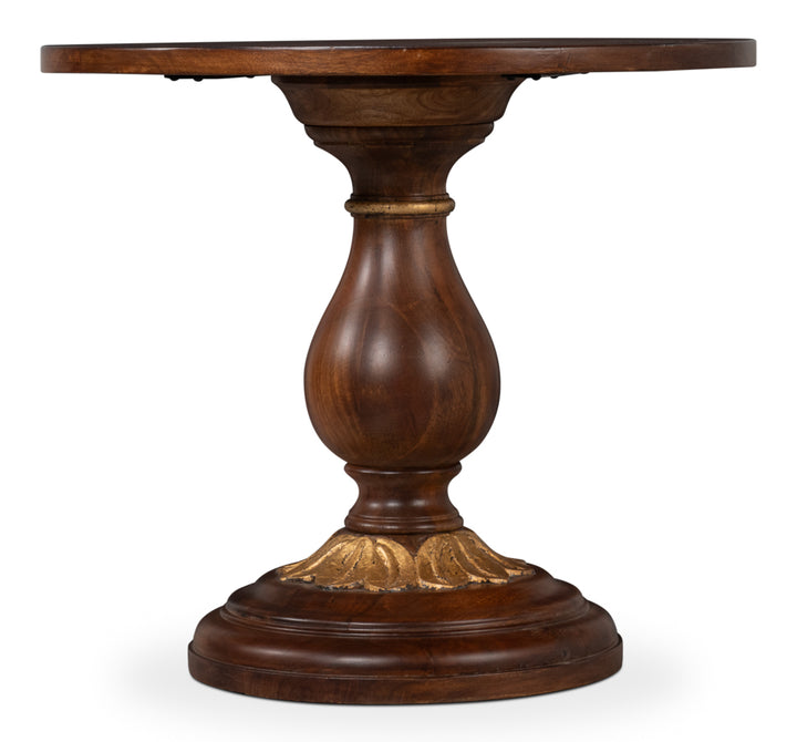 American Home Furniture | Sarreid - Elizabeth Carved End Table