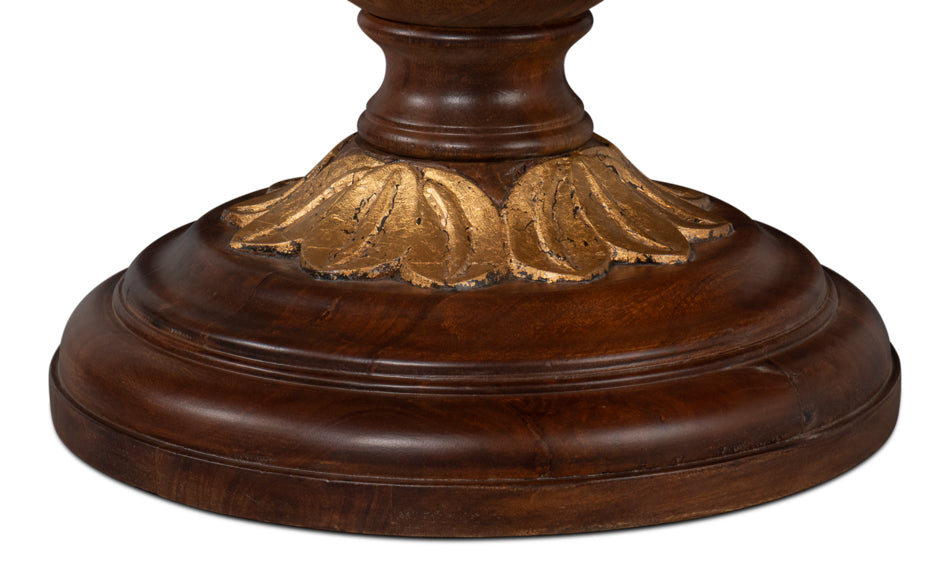 American Home Furniture | Sarreid - Elizabeth Carved End Table