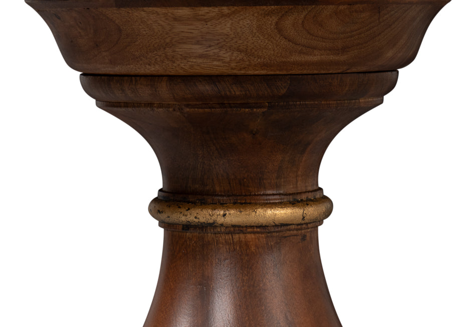 American Home Furniture | Sarreid - Elizabeth Carved End Table