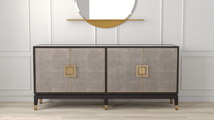 American Home Furniture | Sarreid - Beto Four Door Sideboard