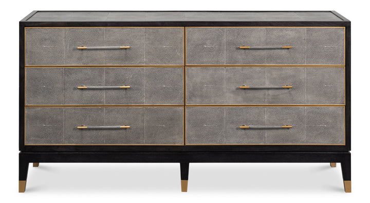 American Home Furniture | Sarreid - Horatio Six Drawer Chest