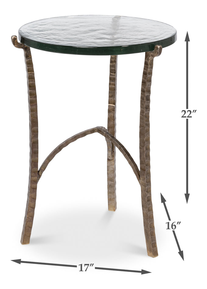 American Home Furniture | Sarreid - Dandy Round Side Table