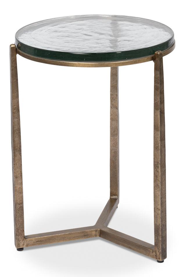 Sarreid Dorsey Round Side Table 1 ACCENT TABLES