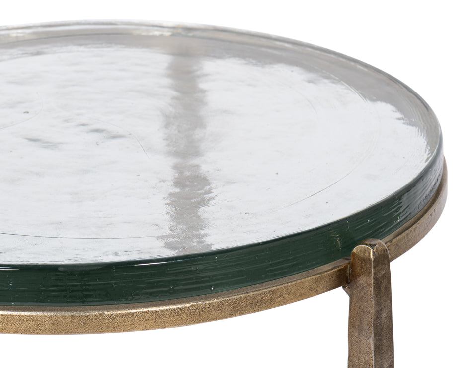 American Home Furniture | Sarreid - Dorsey Round Side Table 1