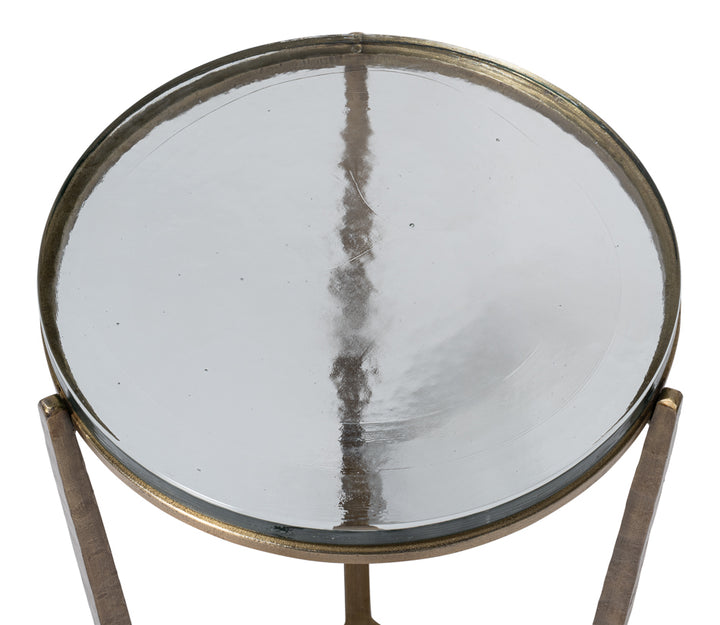 American Home Furniture | Sarreid - Dorsey Round Side Table 1