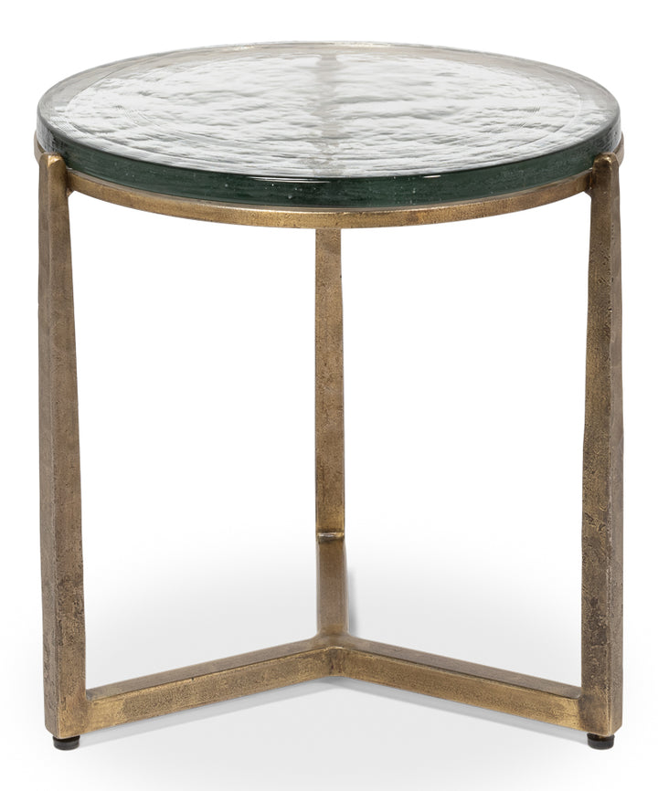 American Home Furniture | Sarreid - Dorsey Round Side Table 2