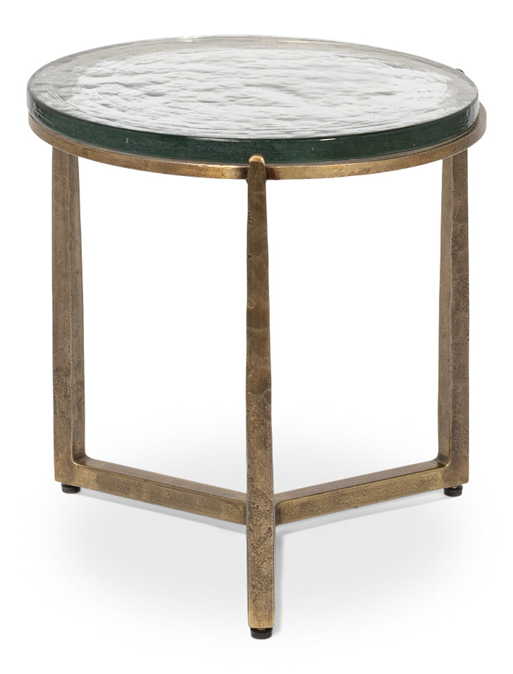 American Home Furniture | Sarreid - Dorsey Round Side Table 2