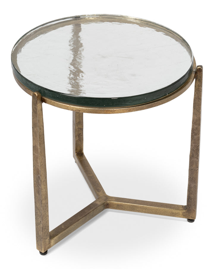 American Home Furniture | Sarreid - Dorsey Round Side Table 2