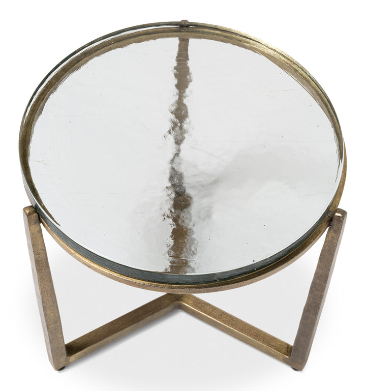 American Home Furniture | Sarreid - Dorsey Round Side Table 2