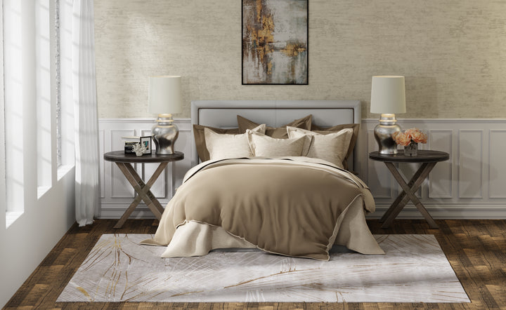 Runner/2'10" x 7'10"/Ivory/Beige