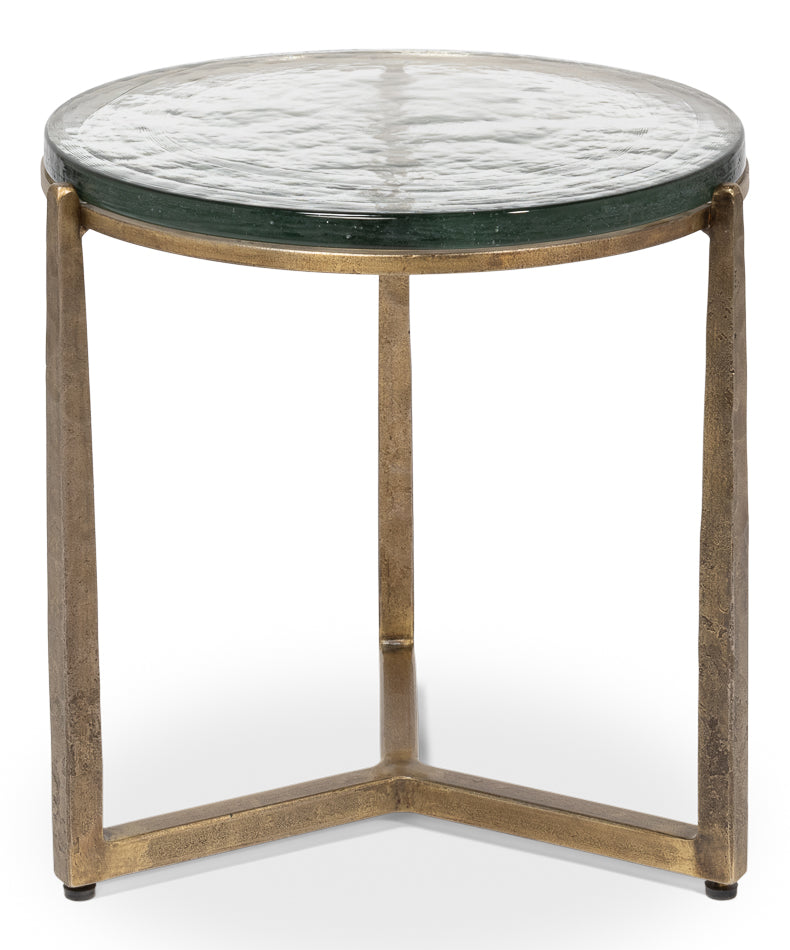 American Home Furniture | Sarreid - Dorsey Round Side Table 3