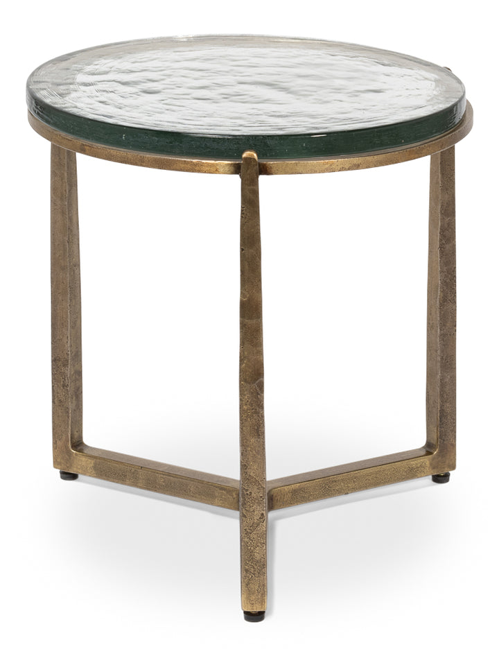 American Home Furniture | Sarreid - Dorsey Round Side Table 3