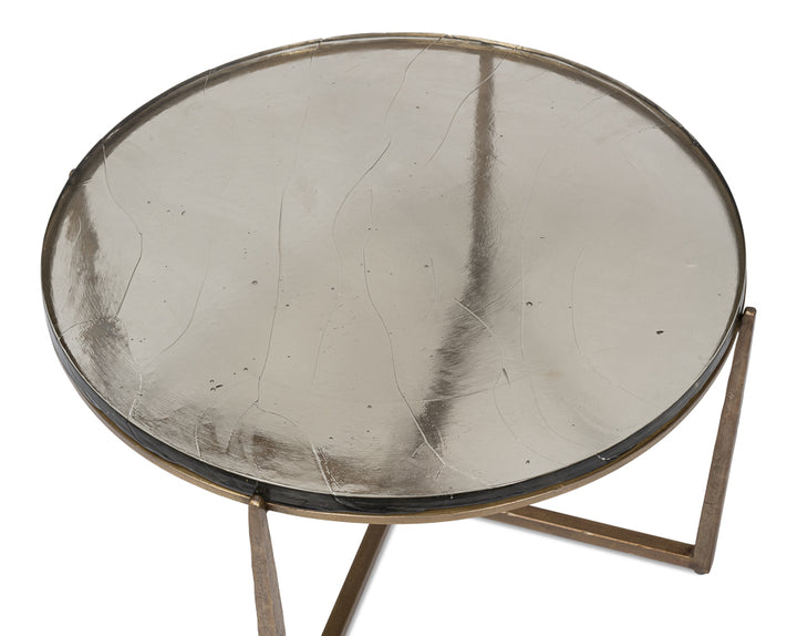 American Home Furniture | Sarreid - Dorsey Round Coffee Table