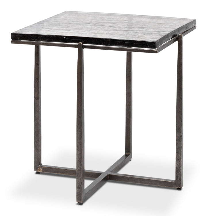 American Home Furniture | Sarreid - Erik Square Side Table