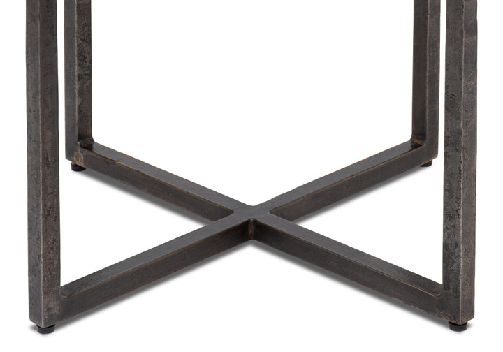 American Home Furniture | Sarreid - Erik Square Side Table