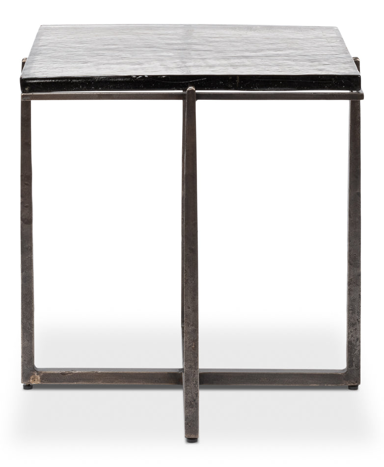 American Home Furniture | Sarreid - Erik Square Side Table