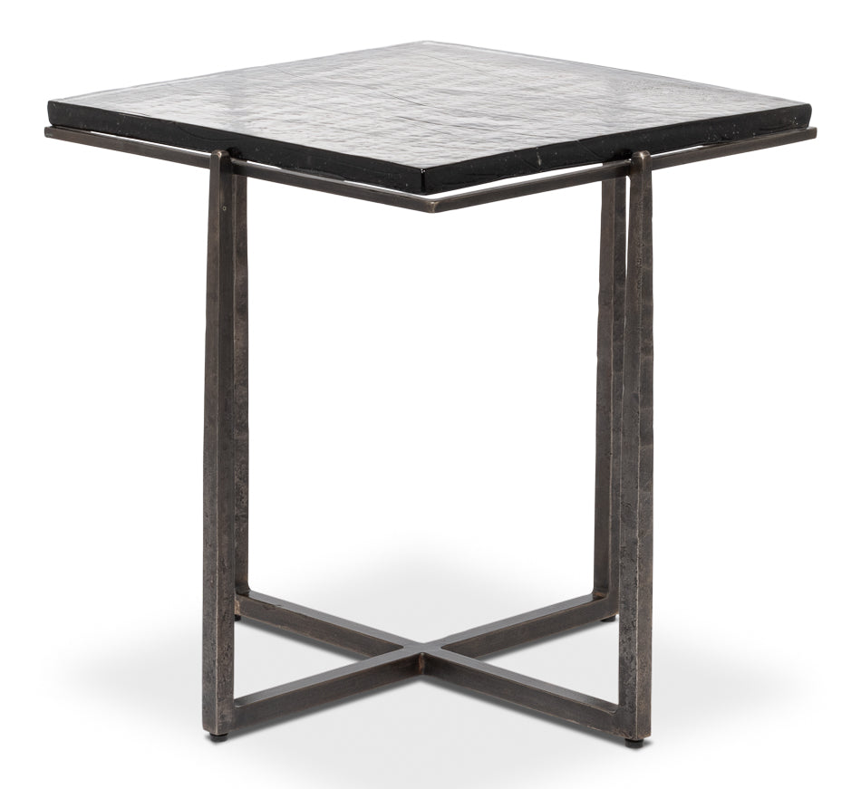 American Home Furniture | Sarreid - Erik Square Side Table