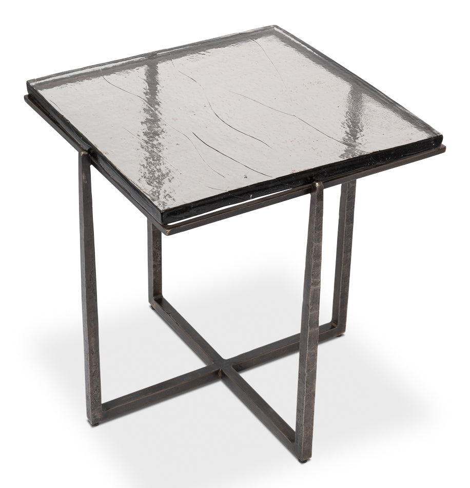 American Home Furniture | Sarreid - Erik Square Side Table