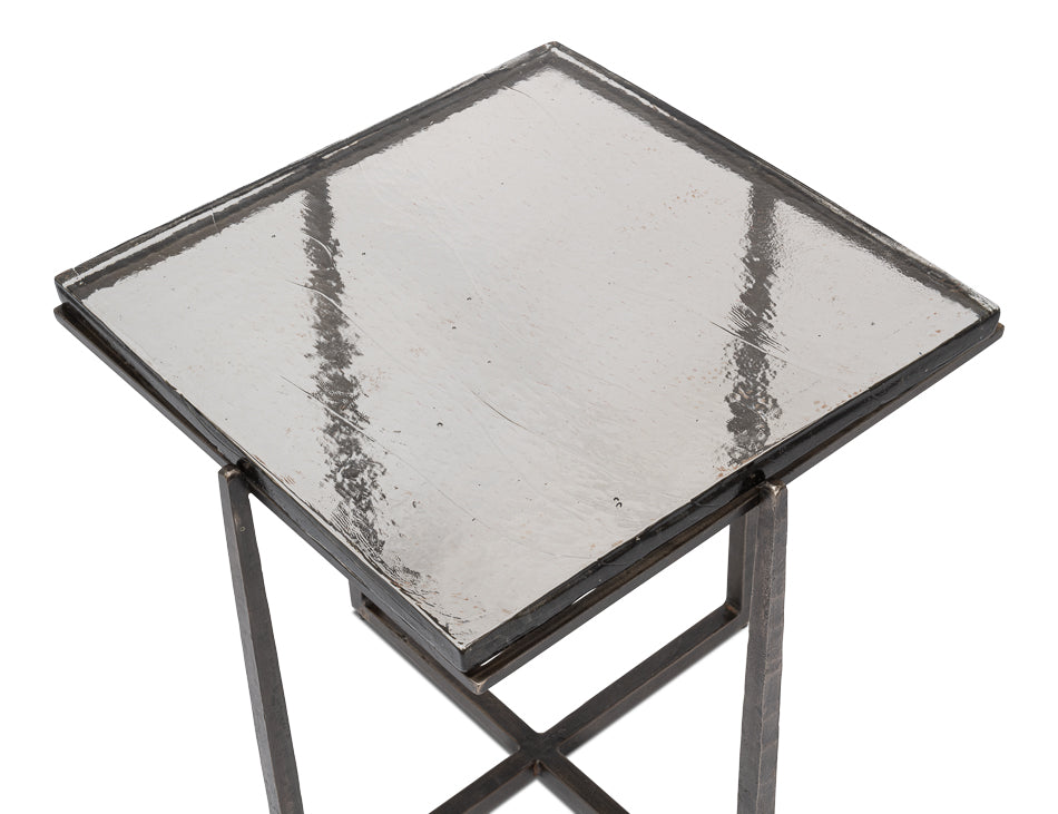 American Home Furniture | Sarreid - Erik Square Side Table