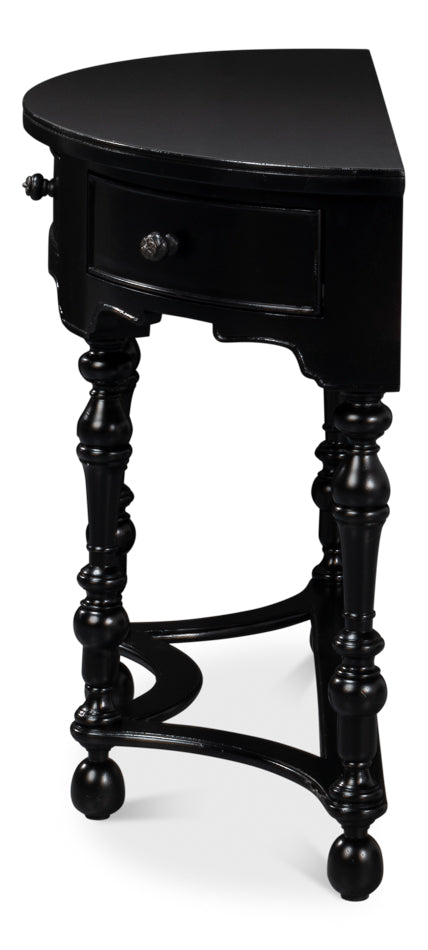 American Home Furniture | Sarreid - Abraham Half Round Console