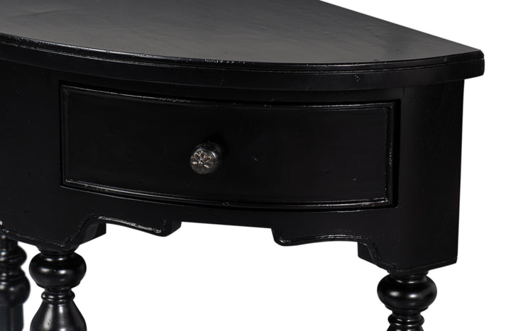 American Home Furniture | Sarreid - Abraham Half Round Console