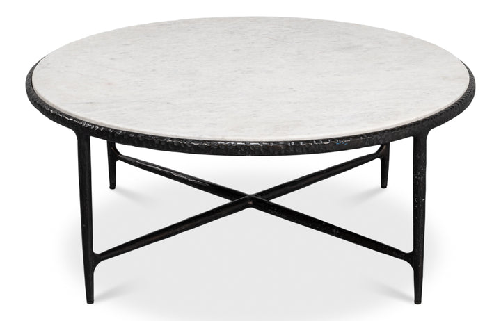 American Home Furniture | Sarreid - Dakor Round Coffee Table