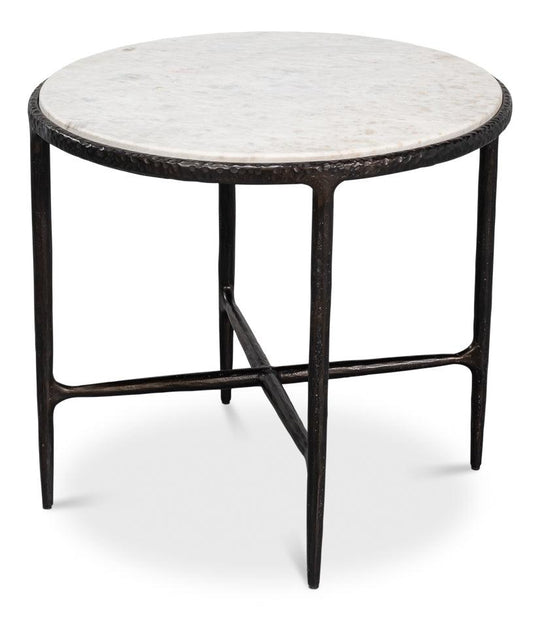Sarreid Dakor Round Side Table ACCENT TABLES