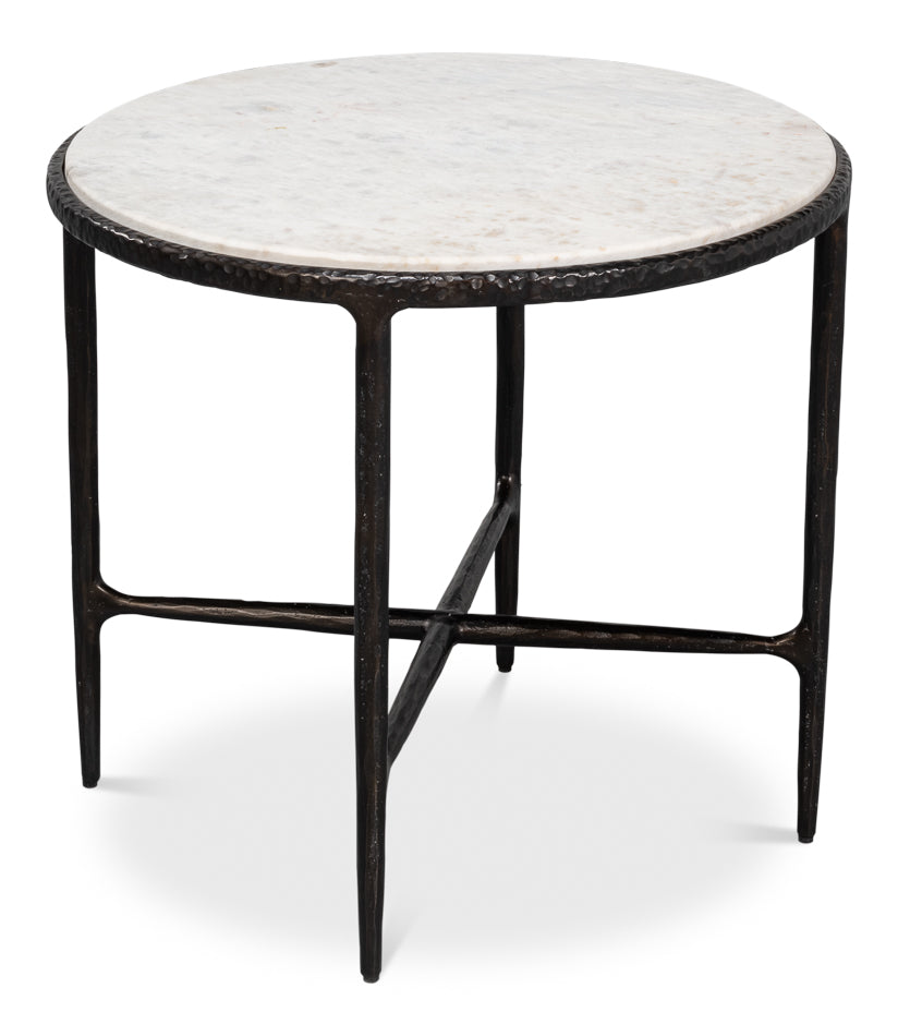 American Home Furniture | Sarreid - Dakor Round Side Table