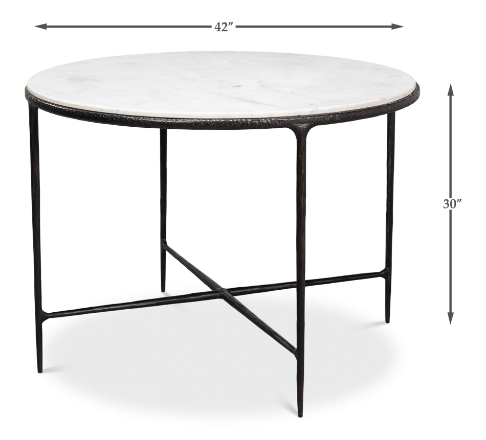 American Home Furniture | Sarreid - Dakor Round Breakfast Table