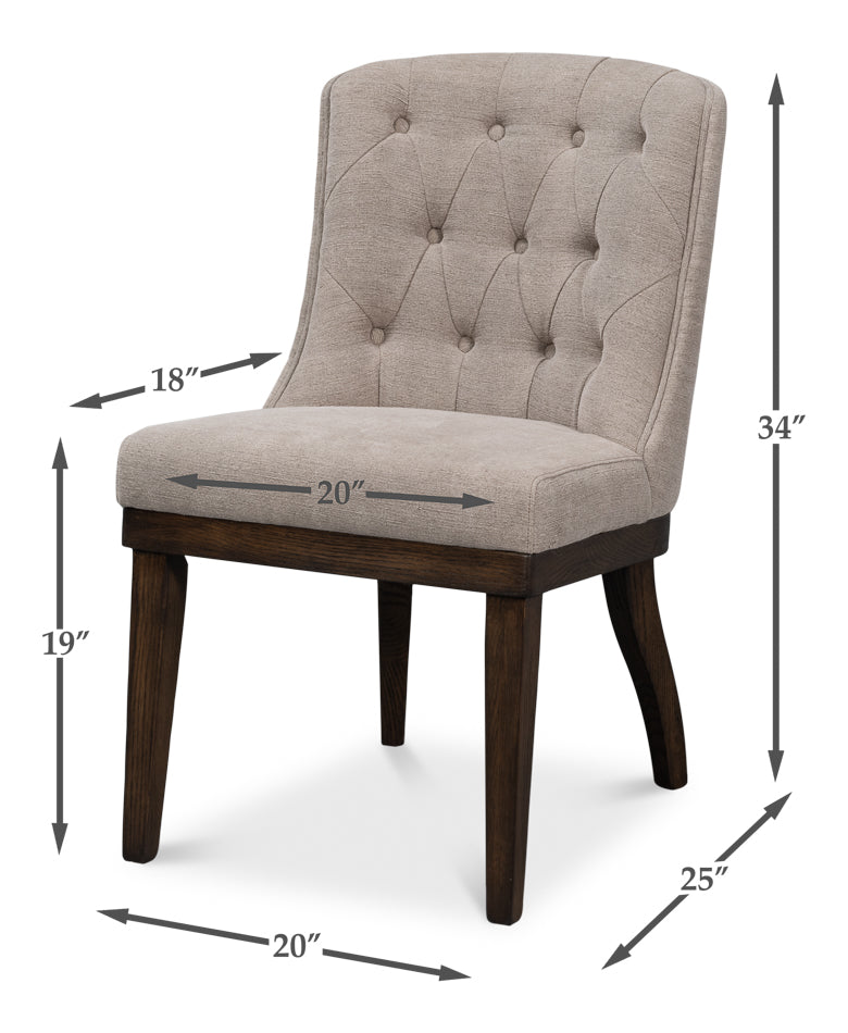 American Home Furniture | Sarreid - Lyra Side Chair