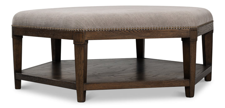 American Home Furniture | Sarreid - Bertram Ottoman