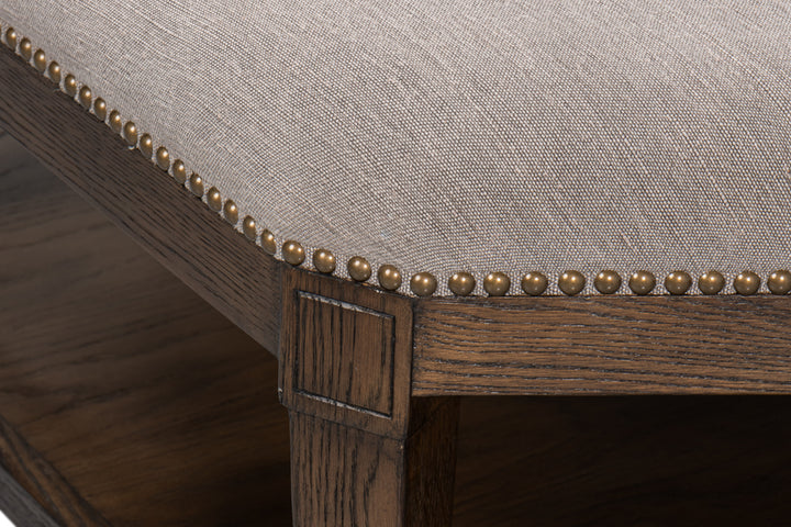 American Home Furniture | Sarreid - Bertram Ottoman