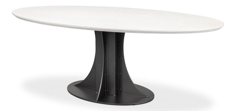 American Home Furniture | Sarreid - Aminah Dining Table