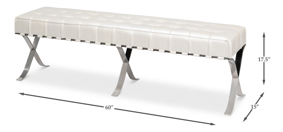 American Home Furniture | Sarreid - Catalunya Long Bench