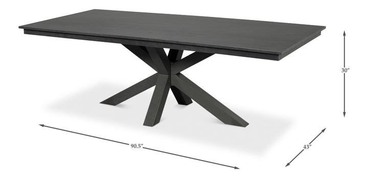 American Home Furniture | Sarreid - Eich Dining Table